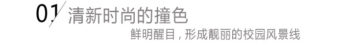 中學(xué)春秋休閑運動裝